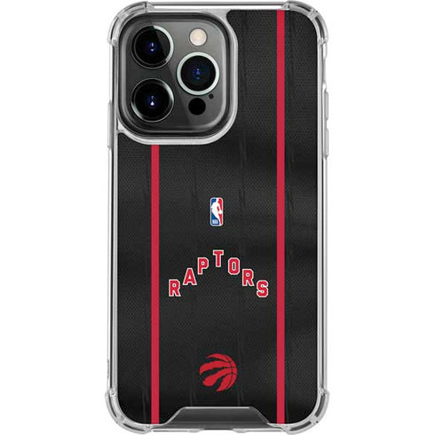 NBA Toronto Raptors Jersey iPhone 14 Pro Clear Case
